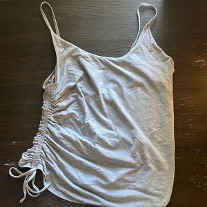 Lululemon tank with tie-ruched side